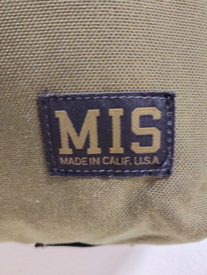 MIS オリーブグリーン トートバッグ USED