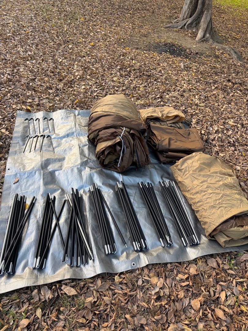 WAQ Paramount Dome テント　タンカラー　インナーテント