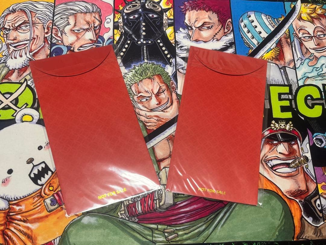 ワンピースカード 中国語版　新春限定　ロロノア・ゾロ 2個セット　未開封