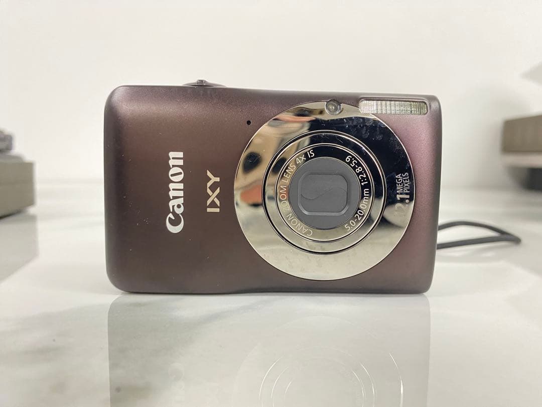 #【稼働確認済み】Canon キャノン IXY 200F ブラウン