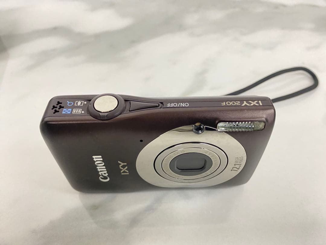 #【稼働確認済み】Canon キャノン IXY 200F ブラウン