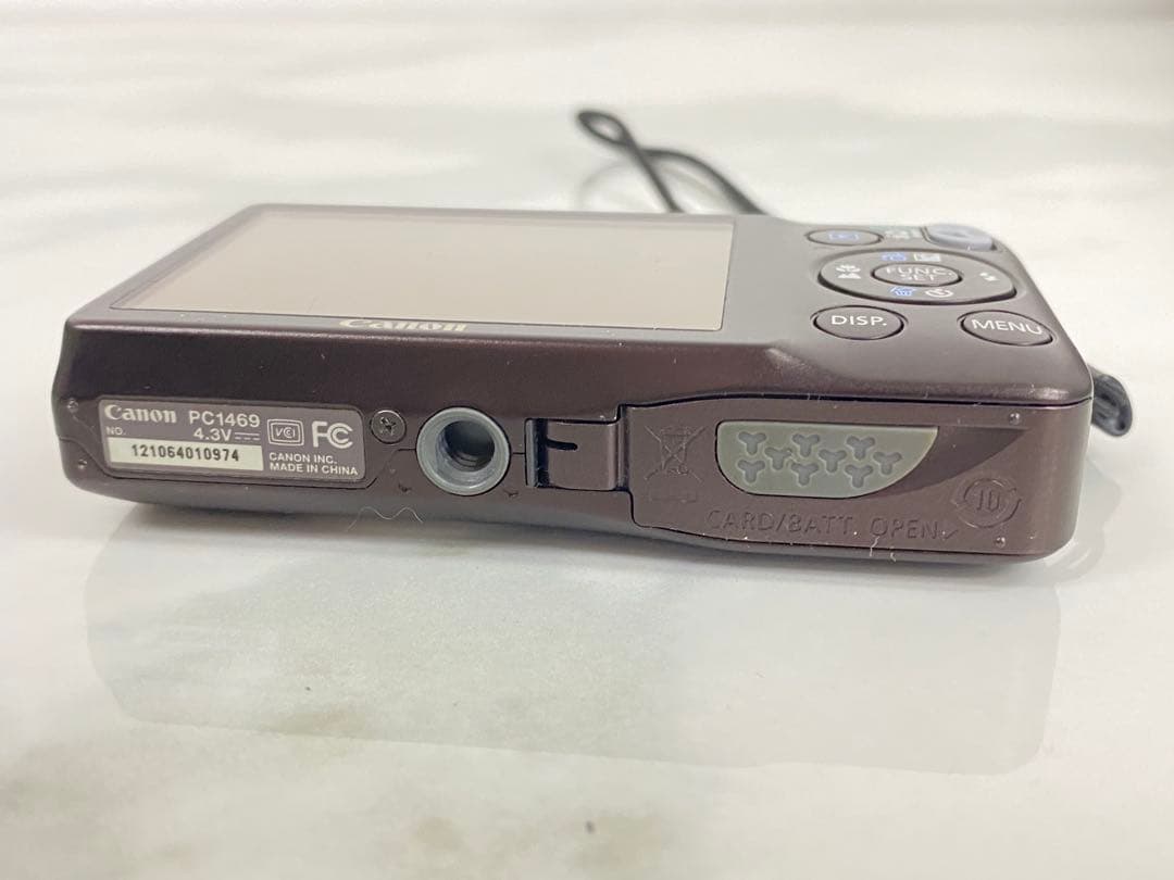 #【稼働確認済み】Canon キャノン IXY 200F ブラウン