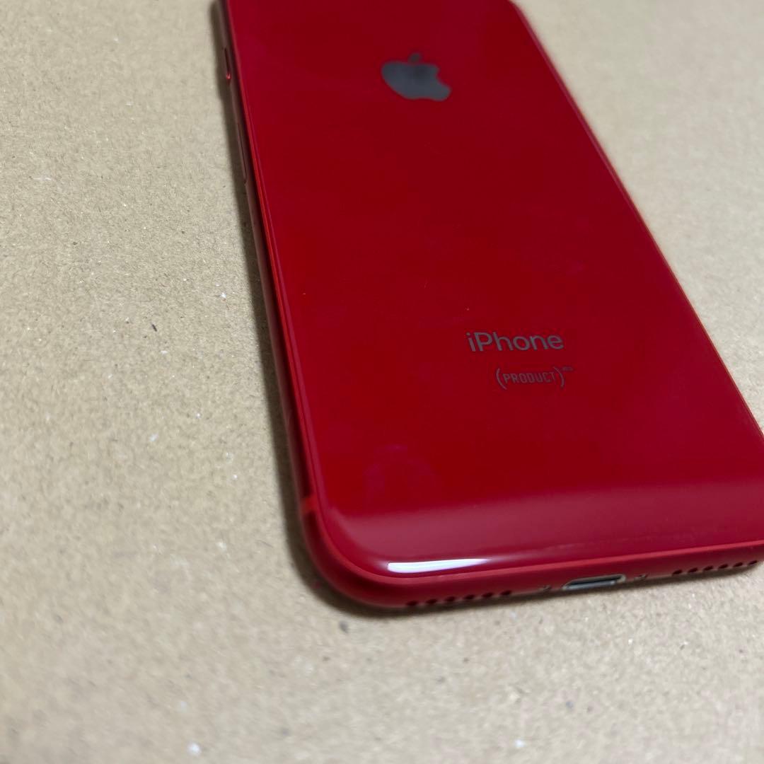 【美品】Apple iPhone8 レッド　本体のみ 256GB SIMフリー版