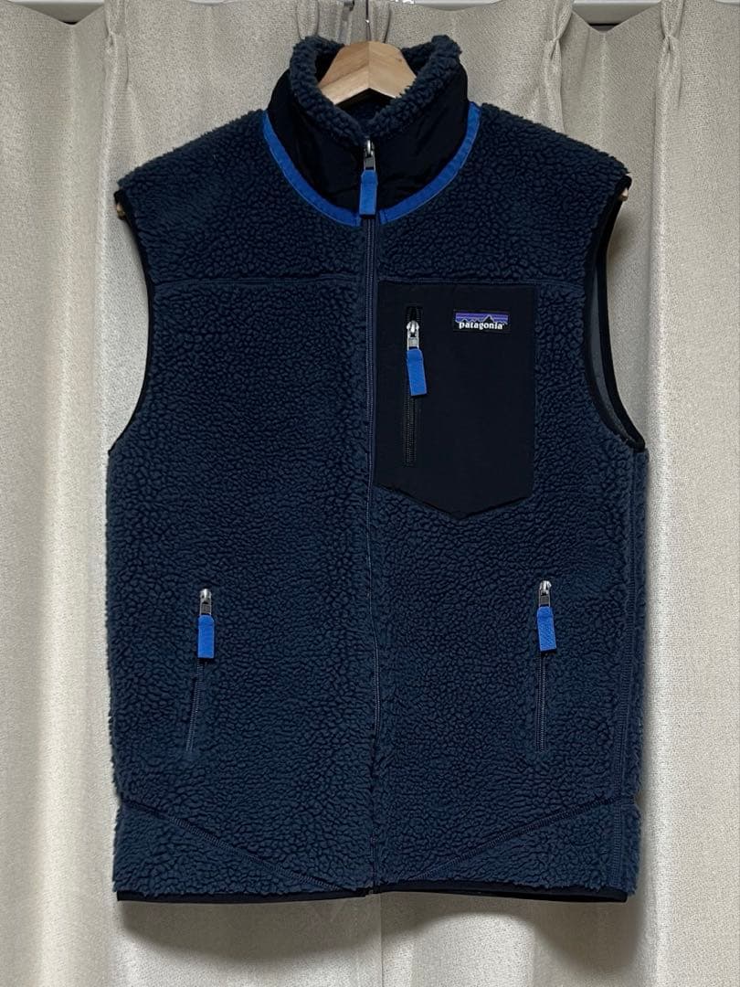 Patagonia フリースベスト ネイビー