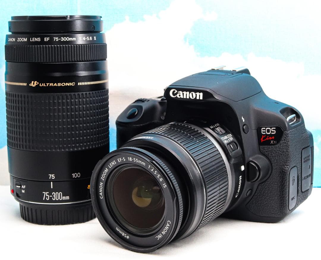 Canon kiss x7i⭐️スマホに転送♪⭐️自撮り可能⭐️高性能映像機能