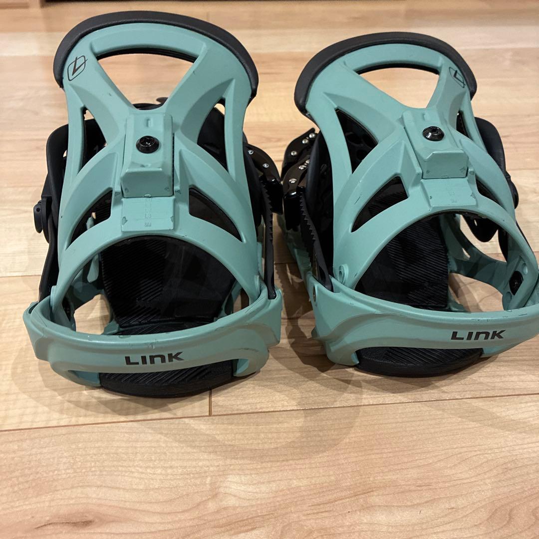 「美品」 LINK リンク スノーボード ビンディング GRD-2 サイズM
