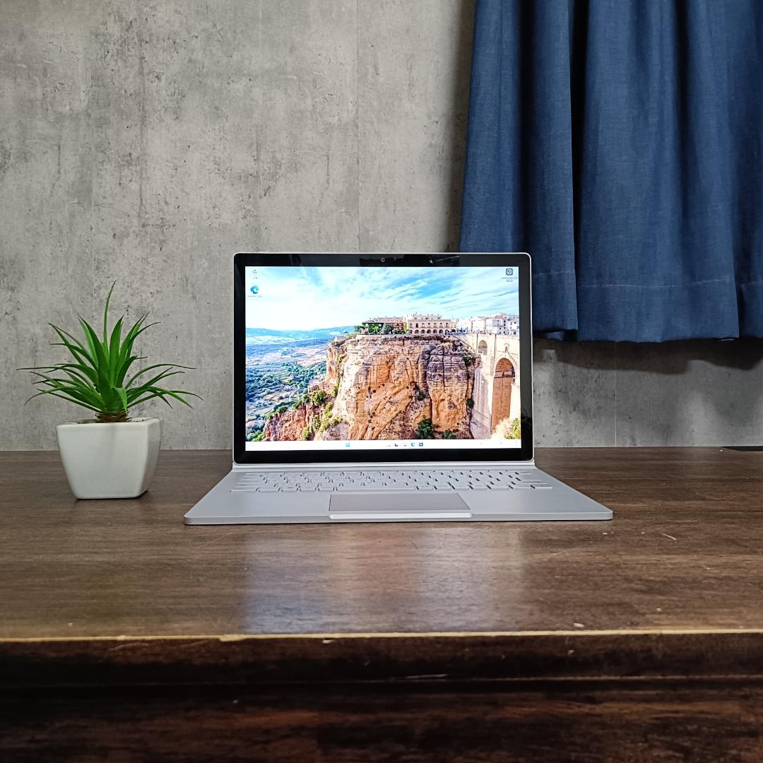 【美品】Surface Book2 Win11Pro 3K液晶 Dock付 i5
