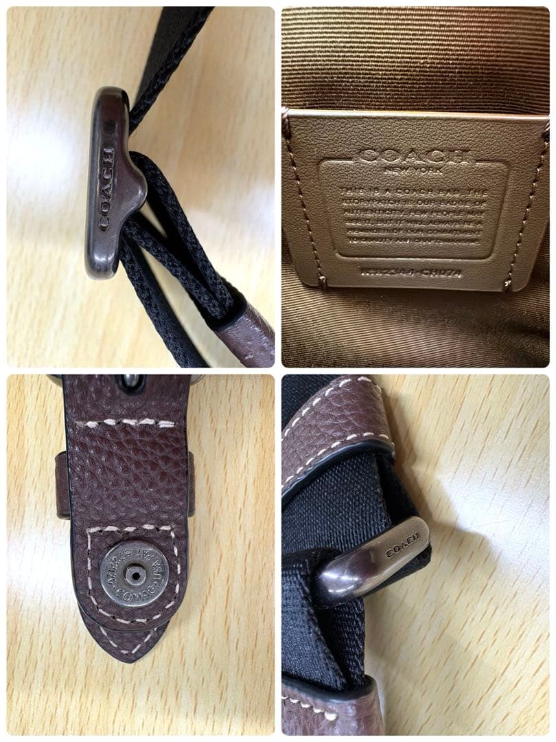 美品✨️COACH コーチ ハドソン スモールパック ミニリュック ボディバッグ