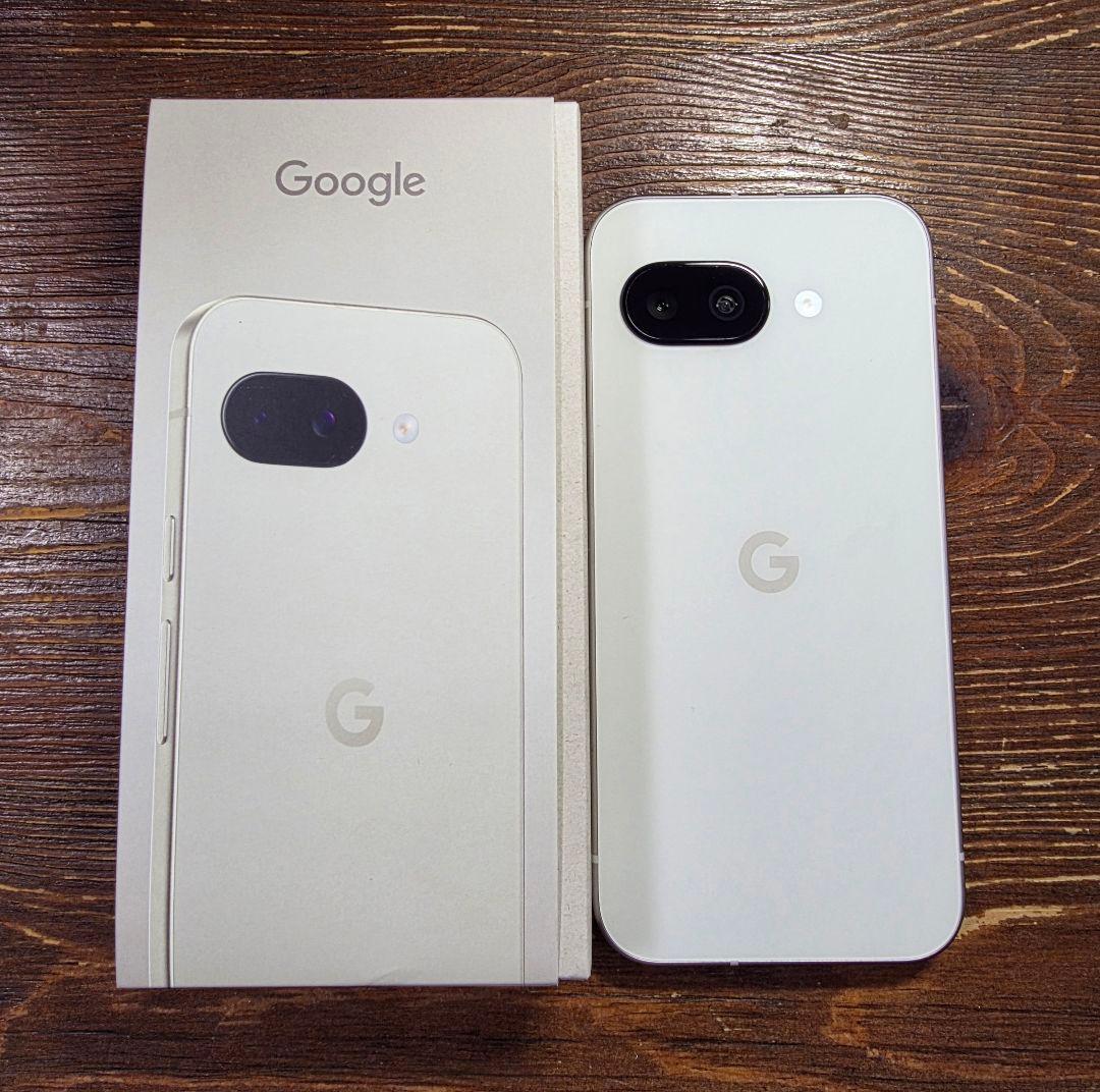 【美品】Google Pixel 9a Porcelan 箱付き