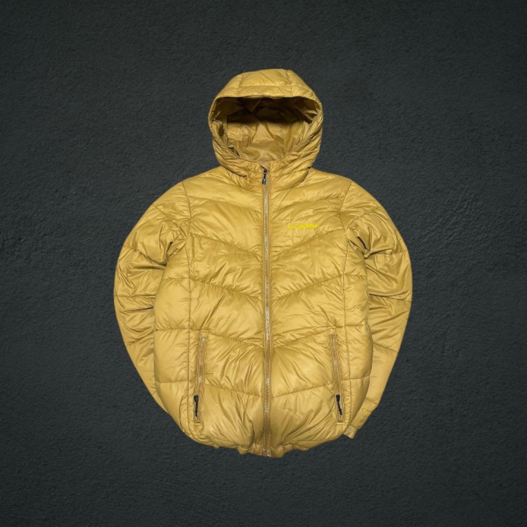 【超希少❗️】columbia down jacket Olive yellow