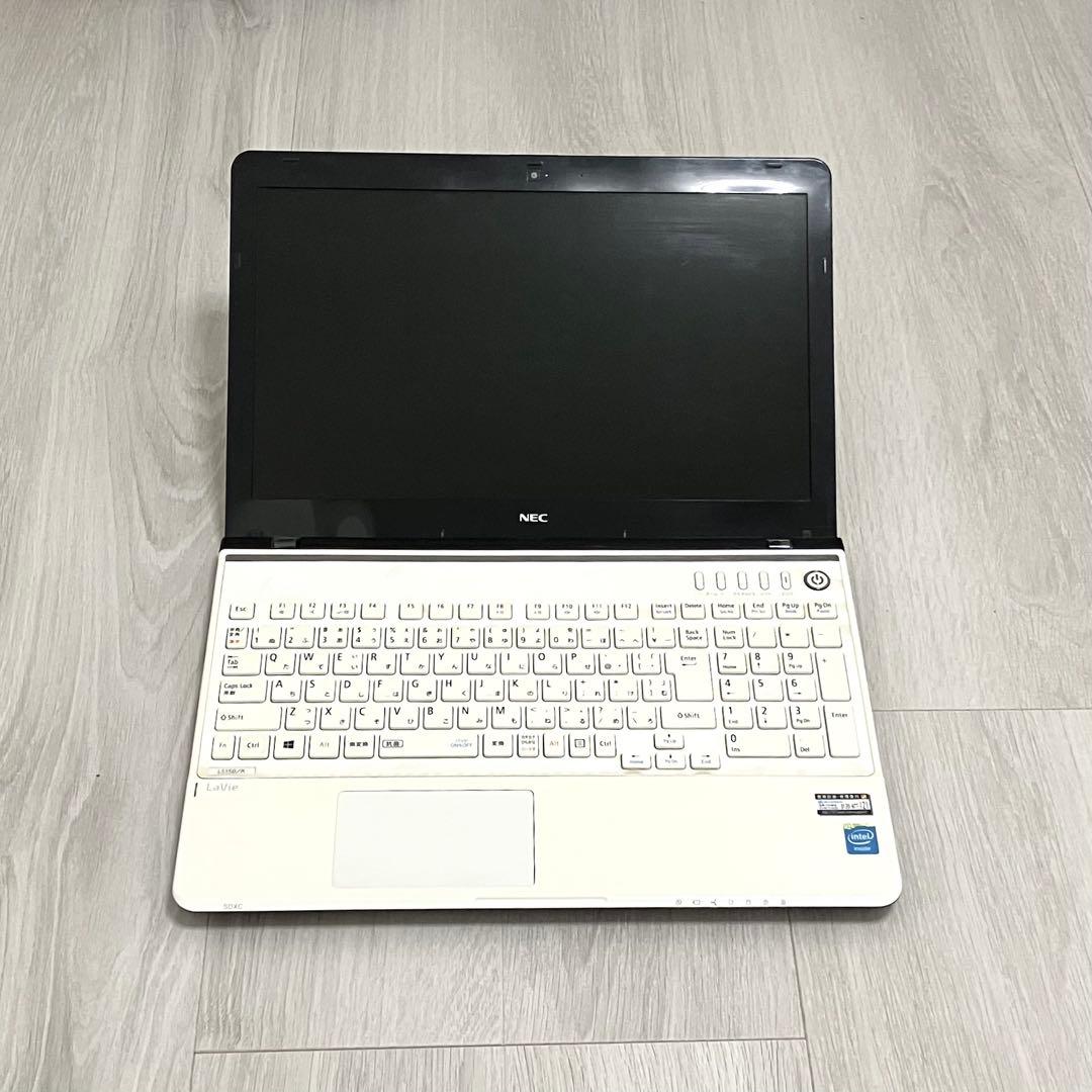 NEC ノートパソコンLaVie PC-LS150RSW-KS Windows8