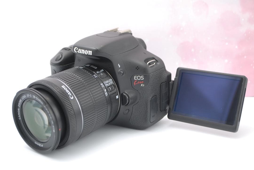 ⭐超美品⭐初心者向け KissＸ5 Canon キャノン 一眼レフ 安心保障付き