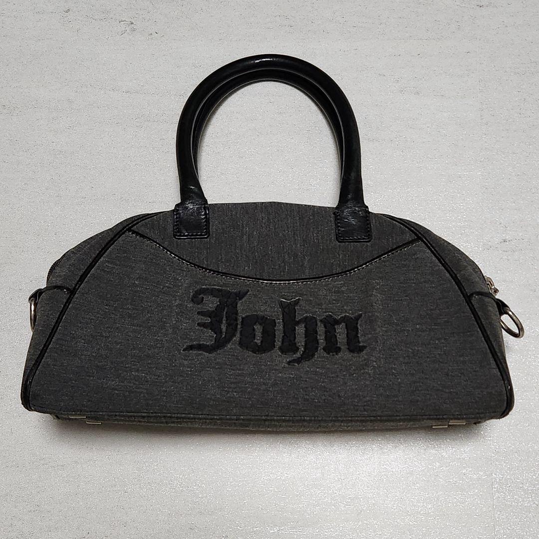 イタリア製 John Galliano ジョン・ガリアーノ ハンドバッグ グ
