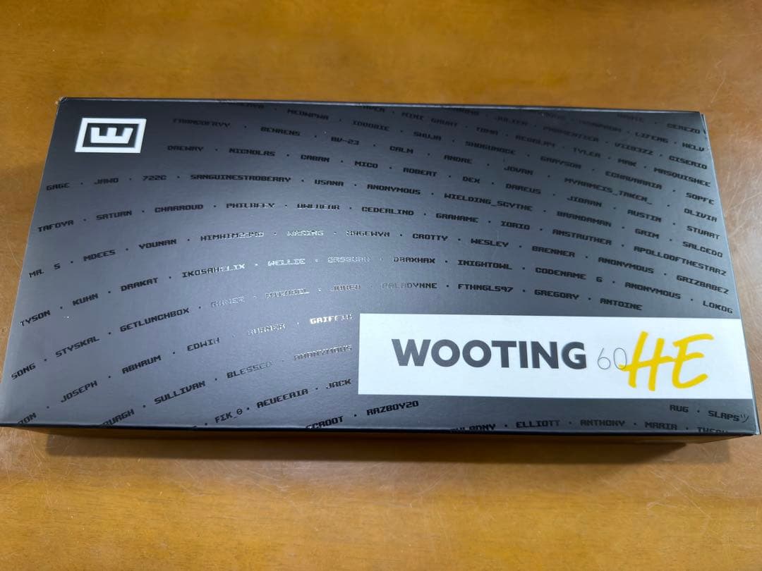 Wooting 60HE 箱付き完品