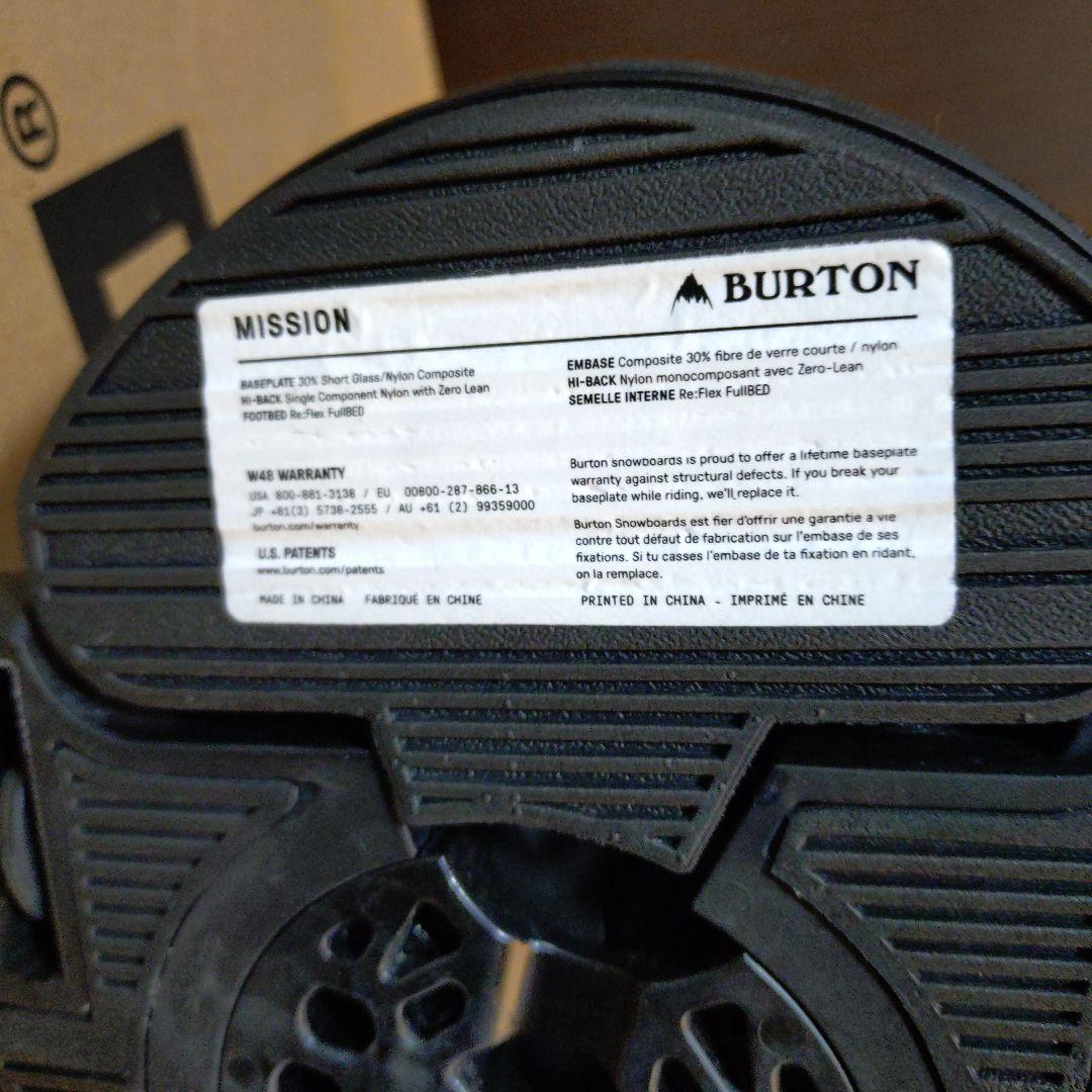 BURTON MISSION ビンディング ブラック