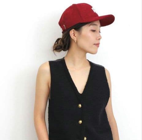 アパルトモン☆グッドグリーフ☆コーデュロイキャップ☆ボルドー