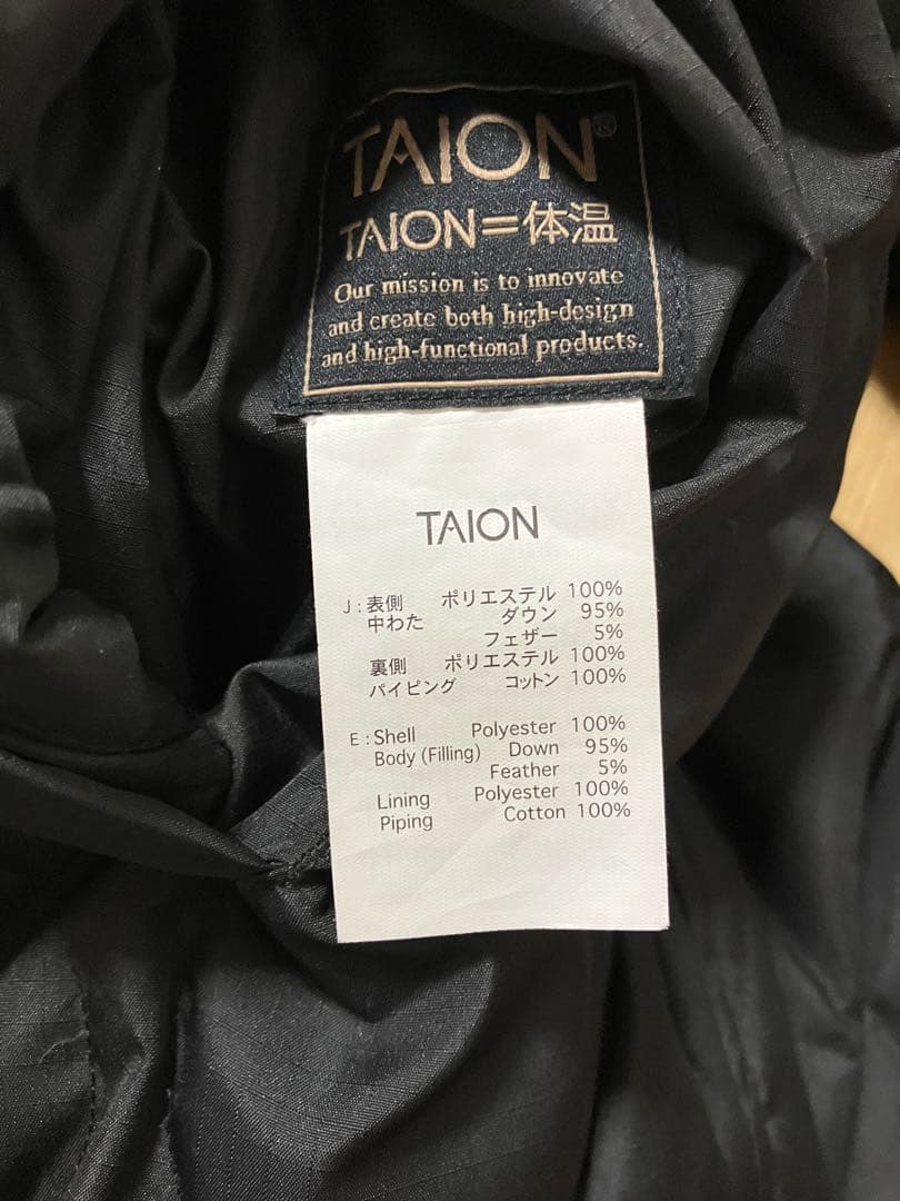 【専用】TAION NOLLEY'S リバーシブル ダウンジャケット ブラック