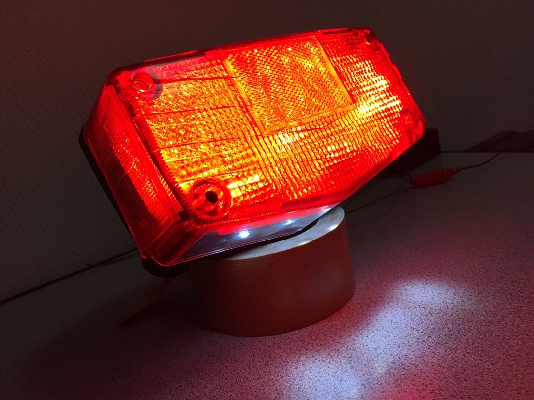 速達GSX 250E 400E ザリ流星 テール ランプ LED 流れる