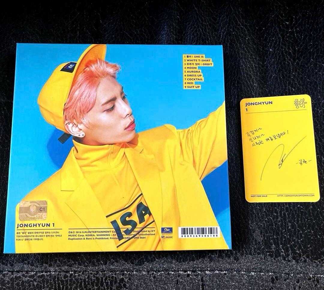 SHINee ジョンヒョン She is チョア CD トレカ