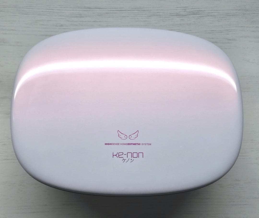 【最新版/残98.7%】脱毛器 ケノン Ke-non 8.7 パールホワイト