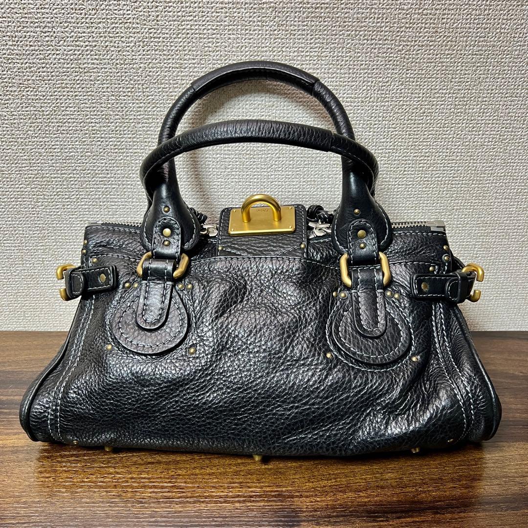 Chloe (クロエ) Paddington (パディントン) ハンドバッグ 黒
