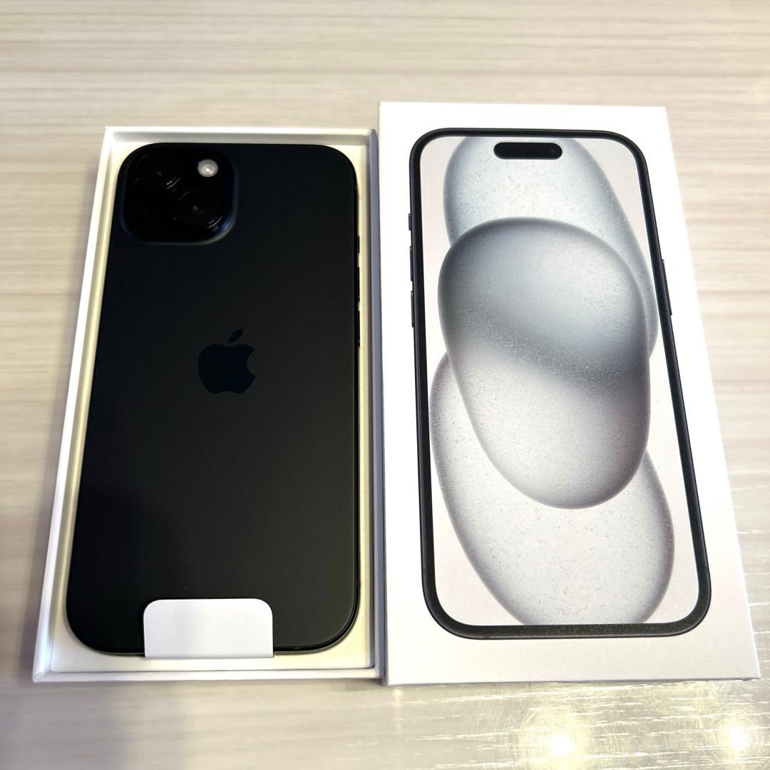 iPhone15 128GB ブラック