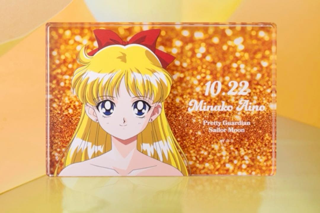 セーラームーンストア　アクリルブロック　バースデー　愛野美奈子　ヴィーナス
