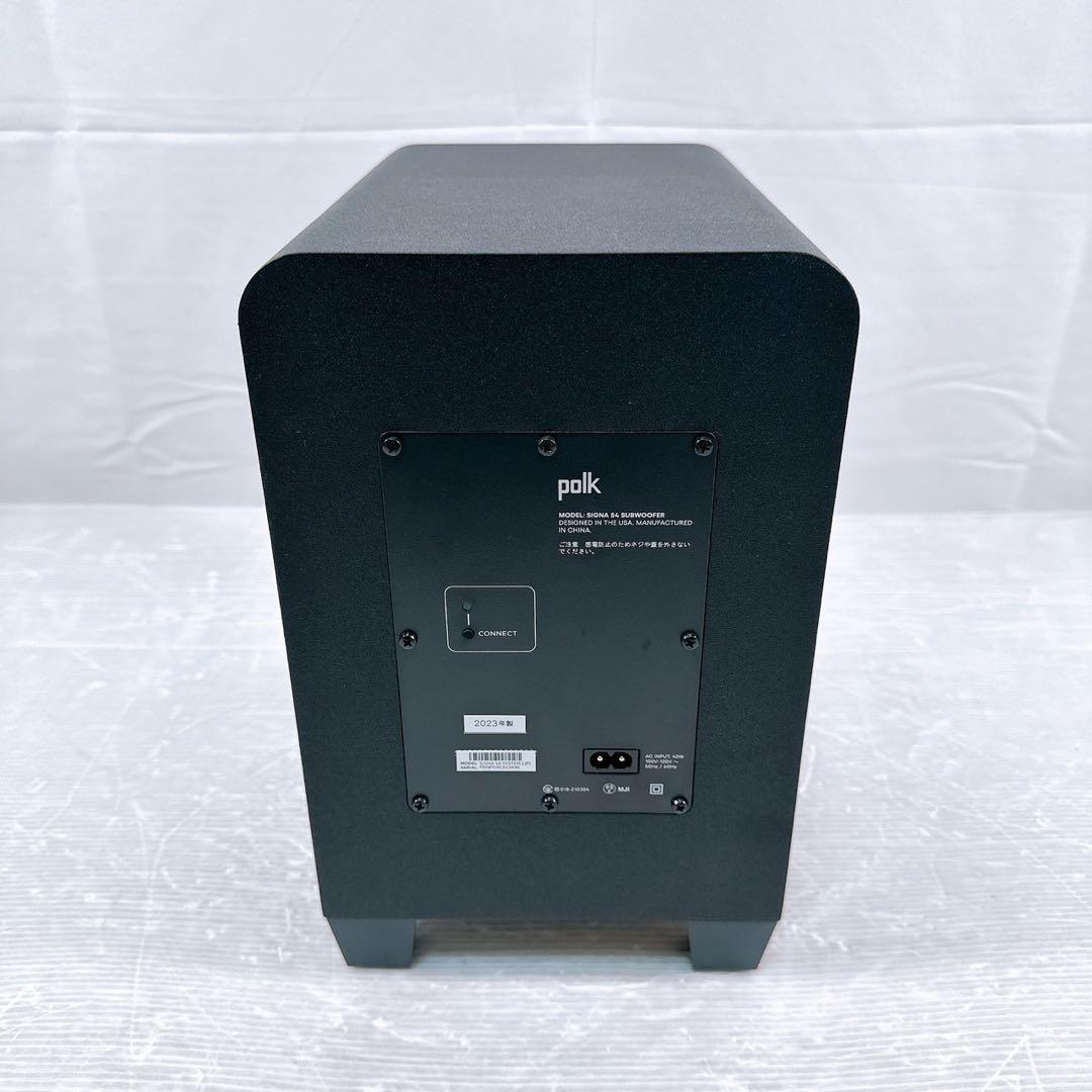 【極美品】Polk ポークオーディオ Signa S4 ワイヤレスサウンドバー