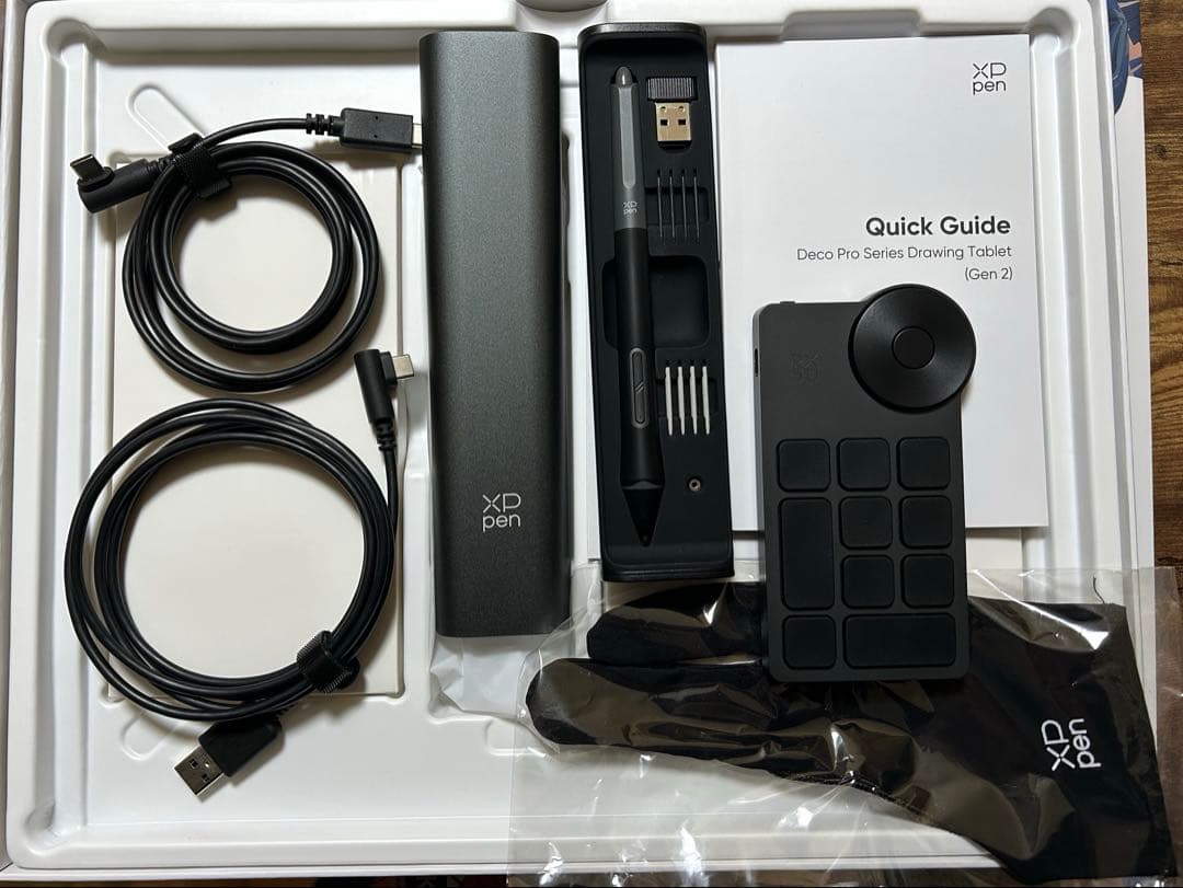 XPPen Deco Pro LW (Gen2) 美品 付属品完備 板タブ