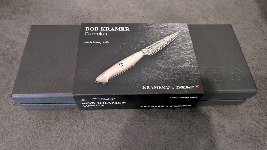 【新品】Zwilling　ボブ・クレーマー　キュミュラス 　パーリングナイフ