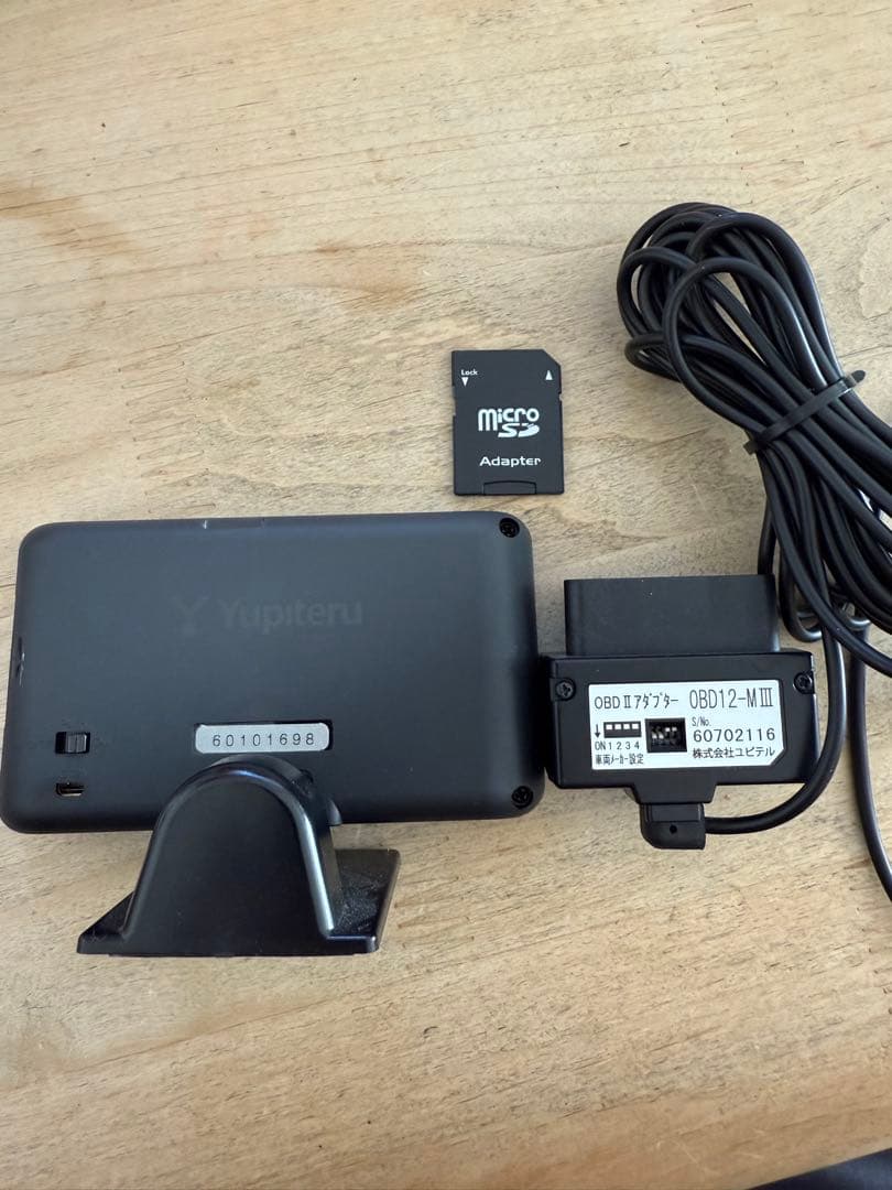 ユピテル SUPER CAT A300 OBD2アダプター・SD付き