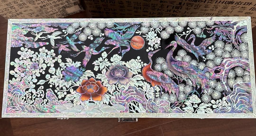 韓国螺鈿　ジュエリーボックス