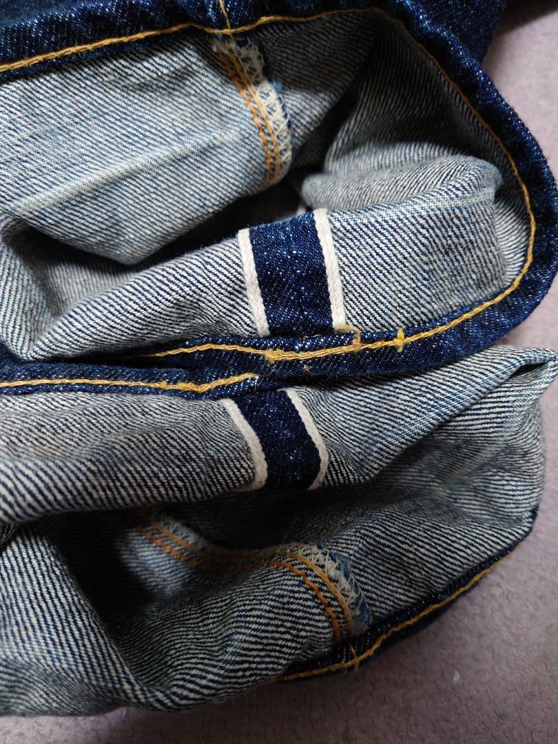 美品✨フルカウント 1108 セルビッチデニムパンツ 31 レングス長め