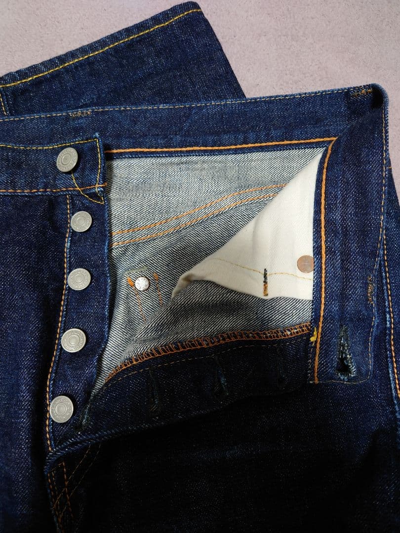 美品✨フルカウント 1108 セルビッチデニムパンツ 31 レングス長め