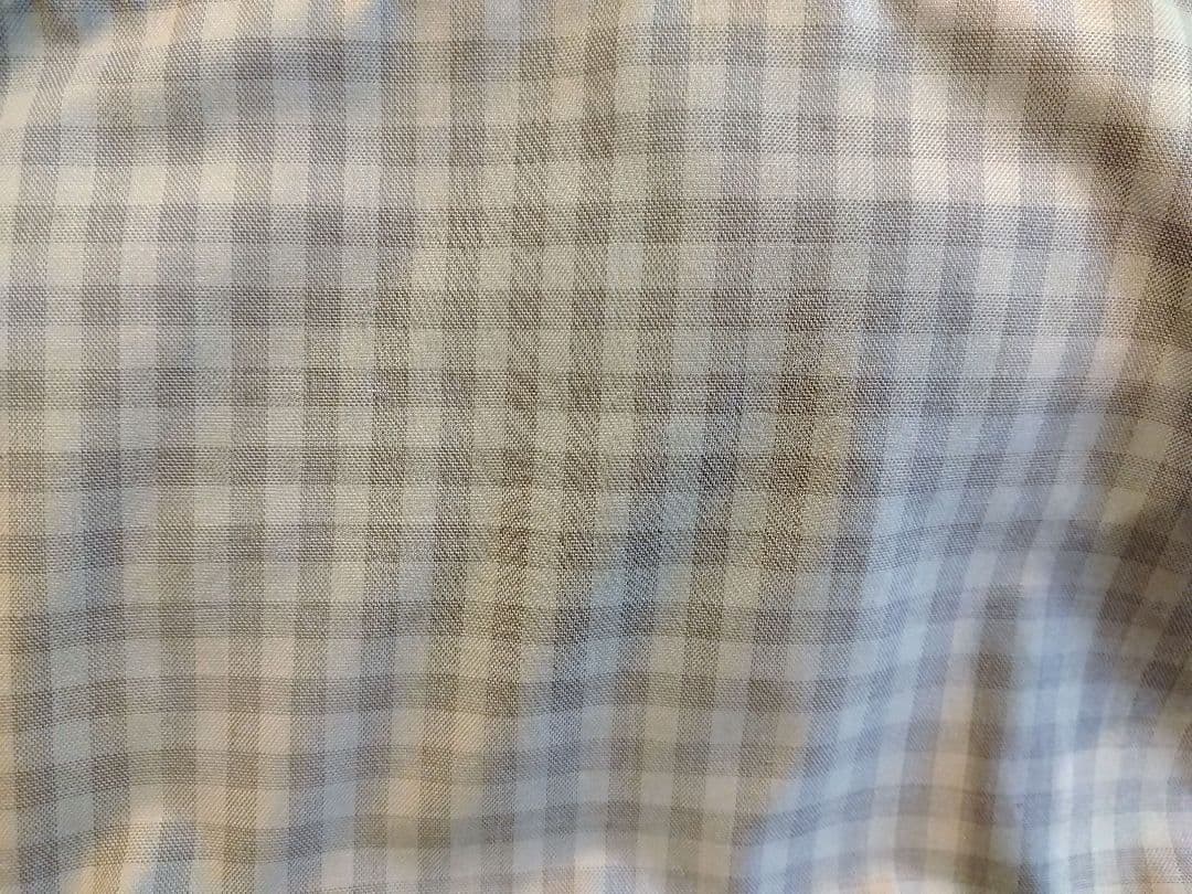 DAIWA PIER39 チェック オープンカラーシャツ グレージュ