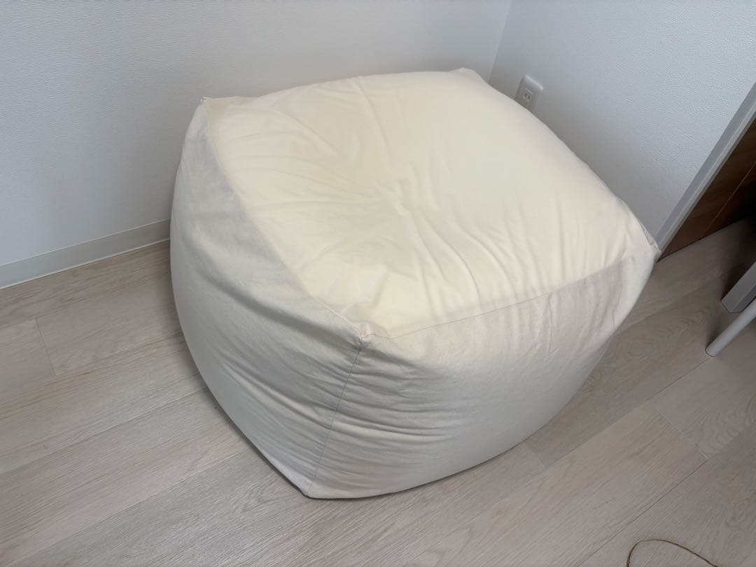 【無印良品】体にフィットするソファ65×65×43cm 本体+カバー2