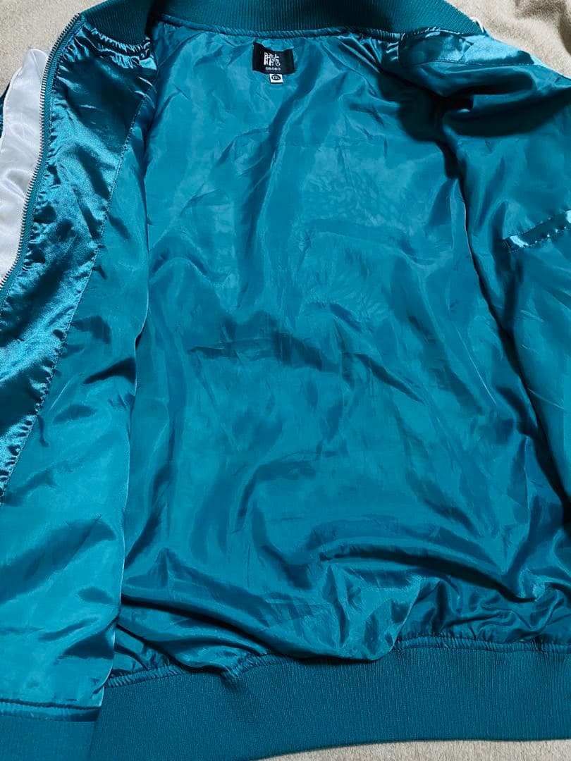 OBORO 美品 龍 日本限定 スカジャン unisex vintage サテン