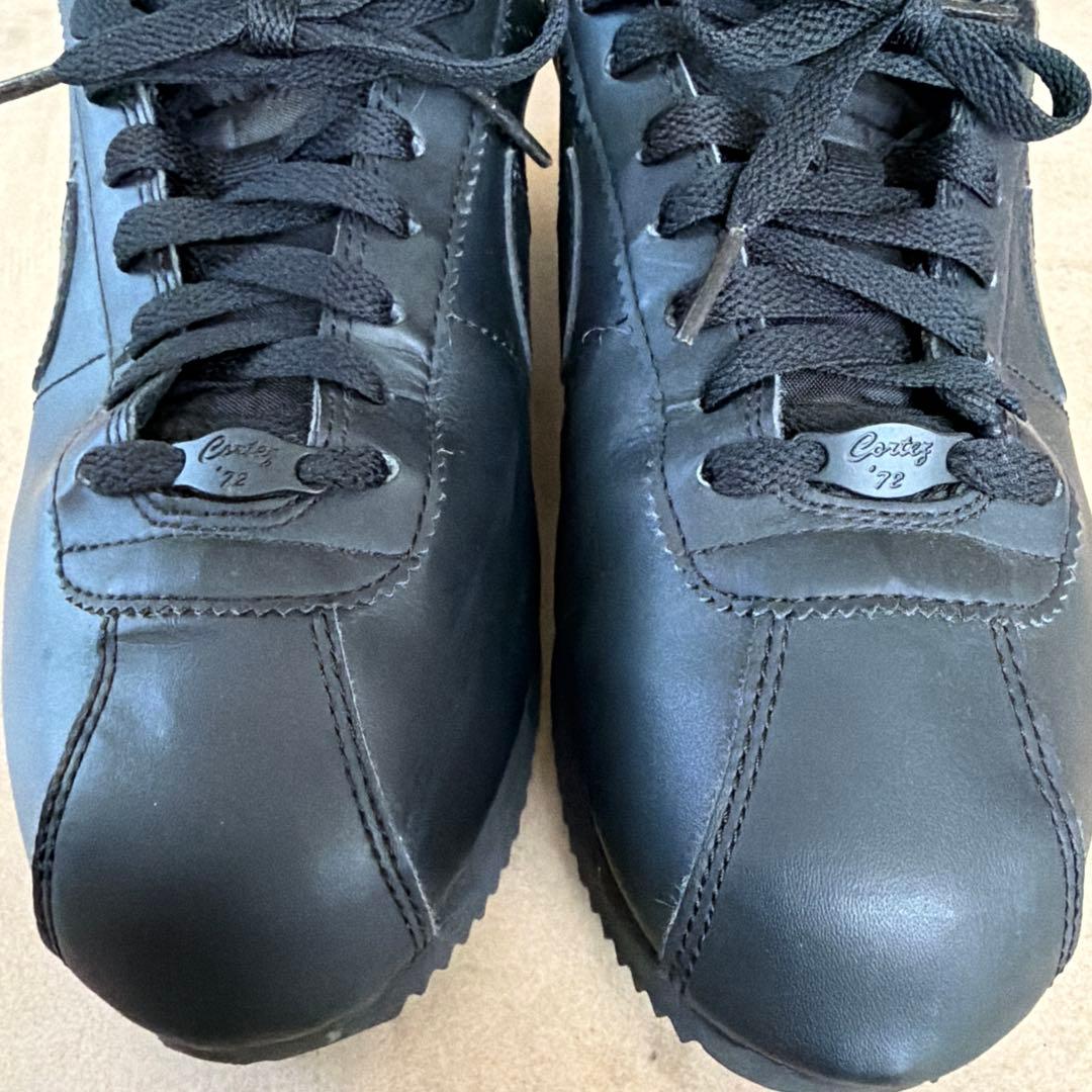 M*e様 ナイキ　コルテッツ　ベーシックレザー　ブラック　27.5