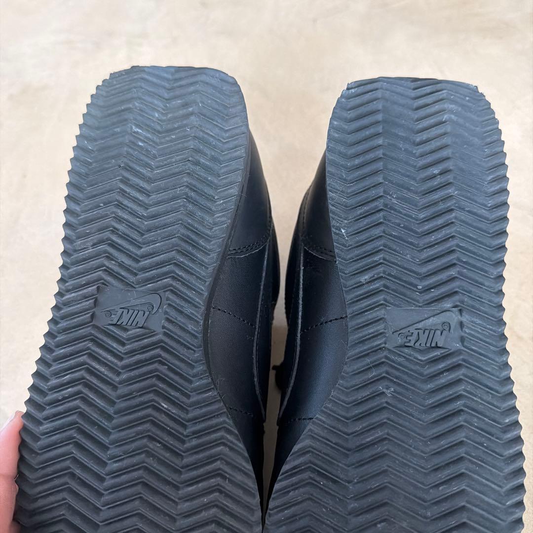 M*e様 ナイキ　コルテッツ　ベーシックレザー　ブラック　27.5