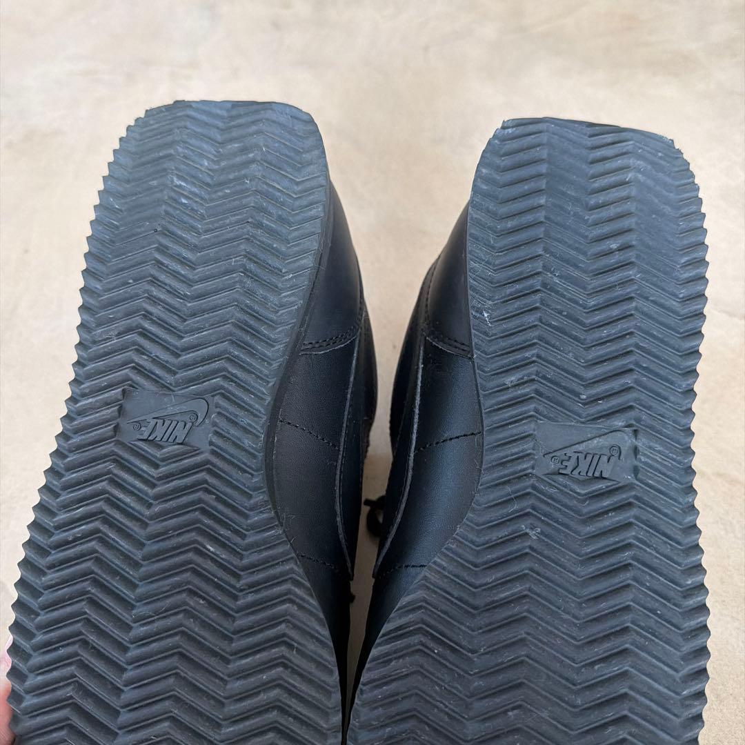 M*e様 ナイキ　コルテッツ　ベーシックレザー　ブラック　27.5