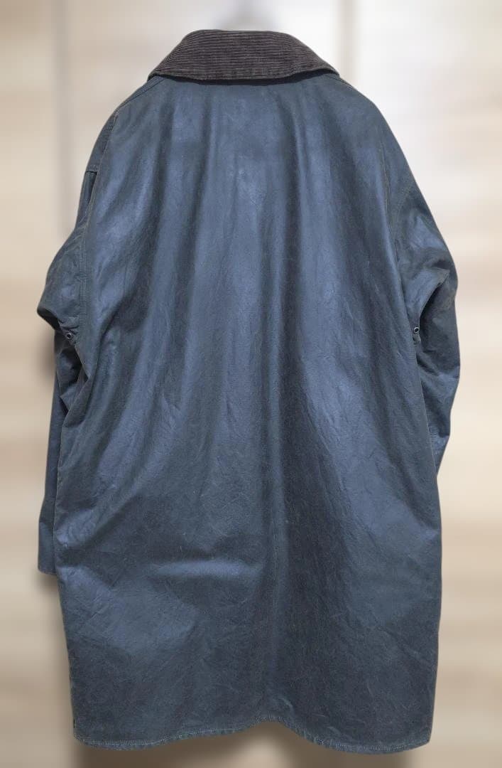 Barbour BORDER ボーダー 90s 44 セージ リワックス済！