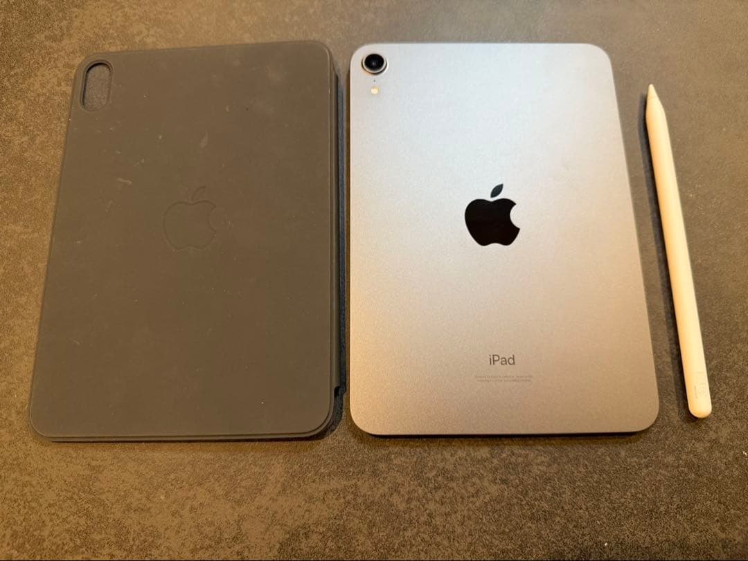 ジャンク美品 iPad mini6 64GB Wi-Fi ペンシル付 ケース付