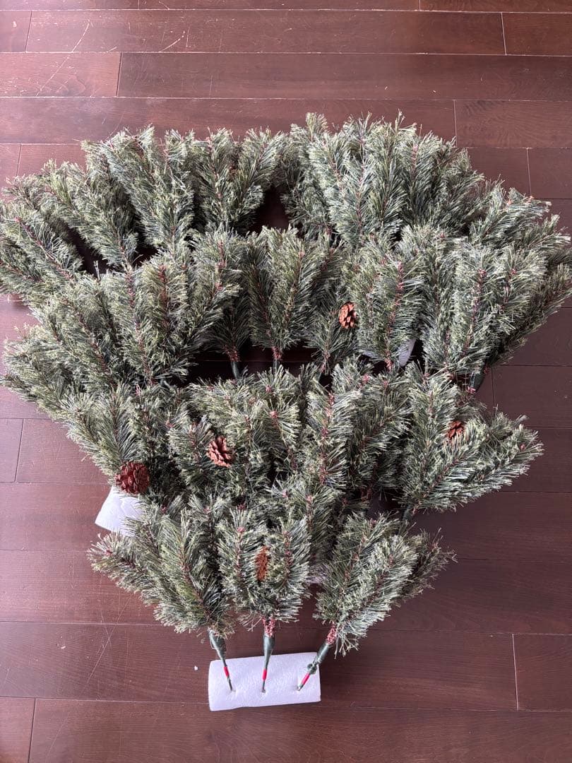 【▽・x・▽ 】studio CLIPクリスマスツリー 松ぼっくり 150