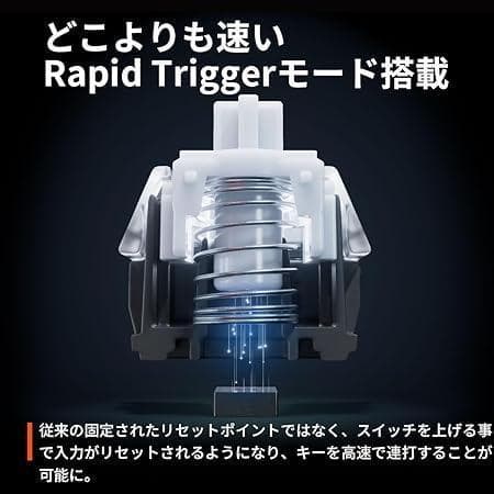 SteelSeries ゲーミングキーボード テンキーレス 有線 64856