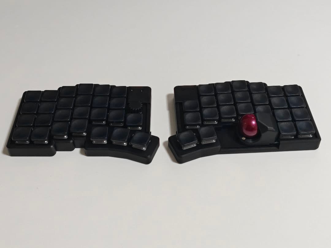 Glove51tb 完成品 低背トラボ ロープロファイル 無線接続 ブラック