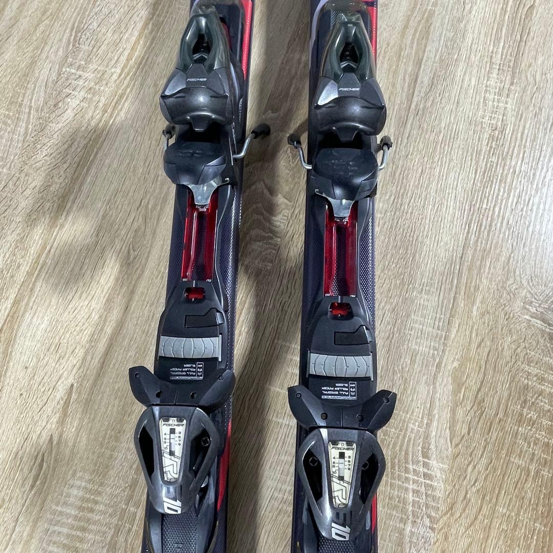 FISCHER165cm Hart27/27.5cmストック付きスキーセット