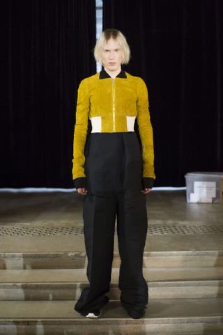 Rick Owens 17ss WALRUS レザークロップドジャケット