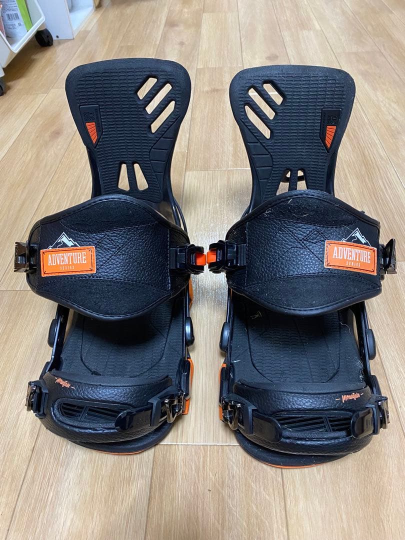 ADVENTURE ビンディング ブラック/オレンジ　SPバイン
