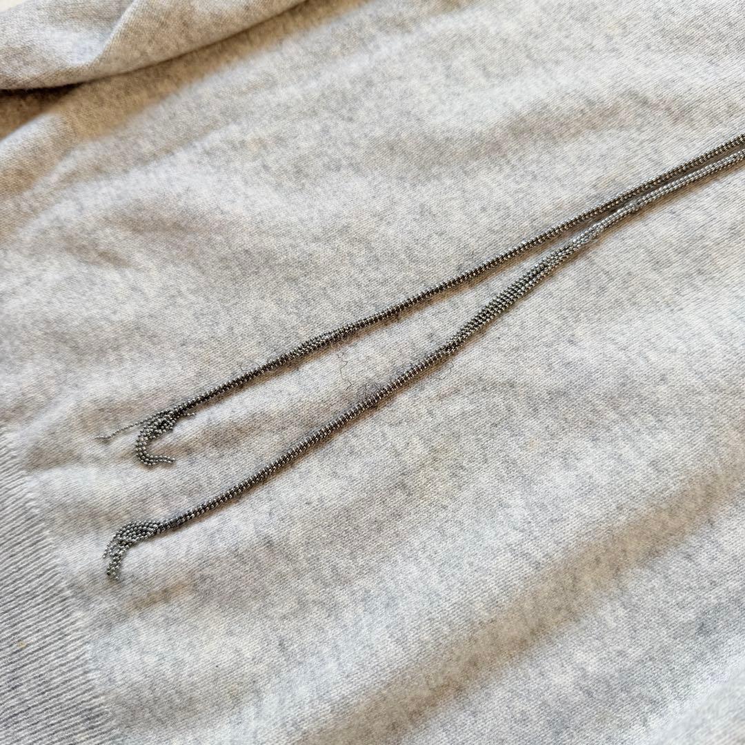 希少✨ブルネロクチネリ　カシミヤ100 モニーレ装飾 オーバーサイズ ニット