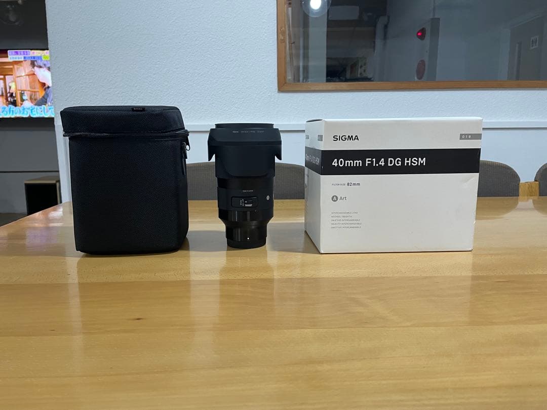 最終値下げ 美品 SIGMA 40mm F1.4 DG HSM Art ソニー